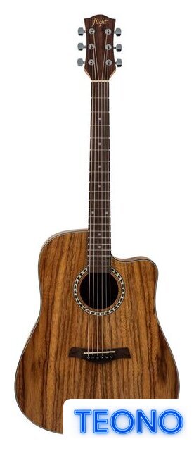 Акустическая гитара Flight D-155C TEAK NA - Изображение №1 — Интернет-магазин Teono.by