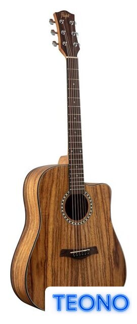 Акустическая гитара Flight D-155C TEAK NA - Изображение №4 — Интернет-магазин Teono.by