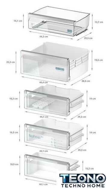 Холодильник Siemens iQ300 KI96NVFD0 - Изображение №7 — Интернет-магазин Teono.by
