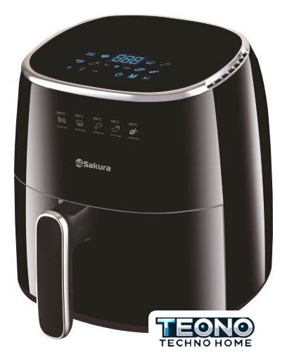 Аэрогриль (аэрофритюрница) Sakura SA-7684BK - Изображение №1 — Интернет-магазин Teono.by