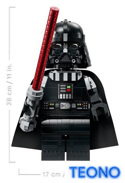 Конструктор LEGO Star Wars 75461 Увеличенная минифигурка Дарта Вейдера - Изображение №5 — Интернет-магазин Teono.by