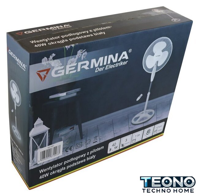 Вентилятор Germina GW-0061 - Изображение №4 — Интернет-магазин Teono.by