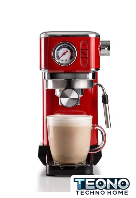 Рожковая кофеварка Ariete Espresso Slim Moderna 1381/33 - Изображение №4 — Интернет-магазин Teono.by