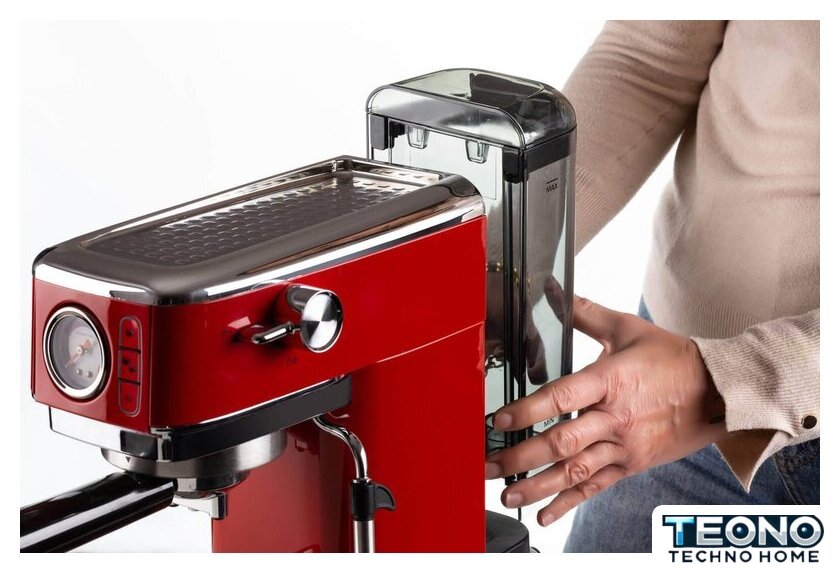 Рожковая кофеварка Ariete Espresso Slim Moderna 1381/33 - Изображение №3 — Интернет-магазин Teono.by