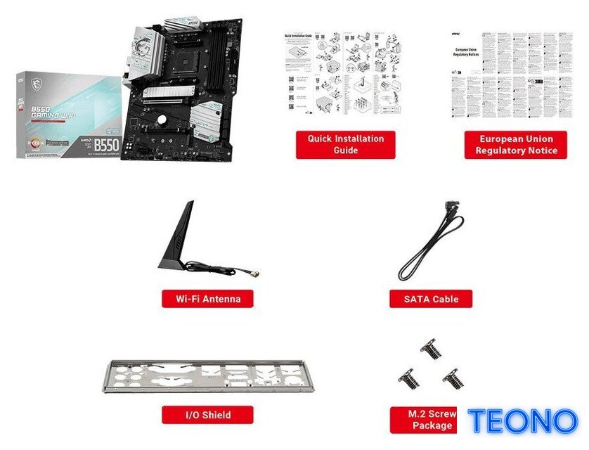 Материнская плата MSI B550 Gaming WiFi - Изображение №6 — Интернет-магазин Teono.by