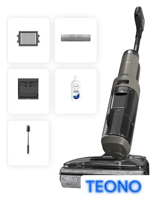 Вертикальный моющий пылесос Tineco Floor One i6 Stretch Plus - Изображение №5 — Интернет-магазин Teono.by