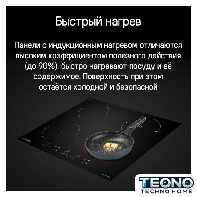 Варочная панель MAUNFELD CVI604EXWH - Изображение №12 — Интернет-магазин Teono.by