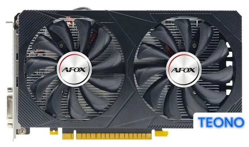 Видеокарта AFOX GeForce GTX 1650 4GB GDDR6 AF1650-4096D6H3-V6 - Изображение №1 — Интернет-магазин Teono.by