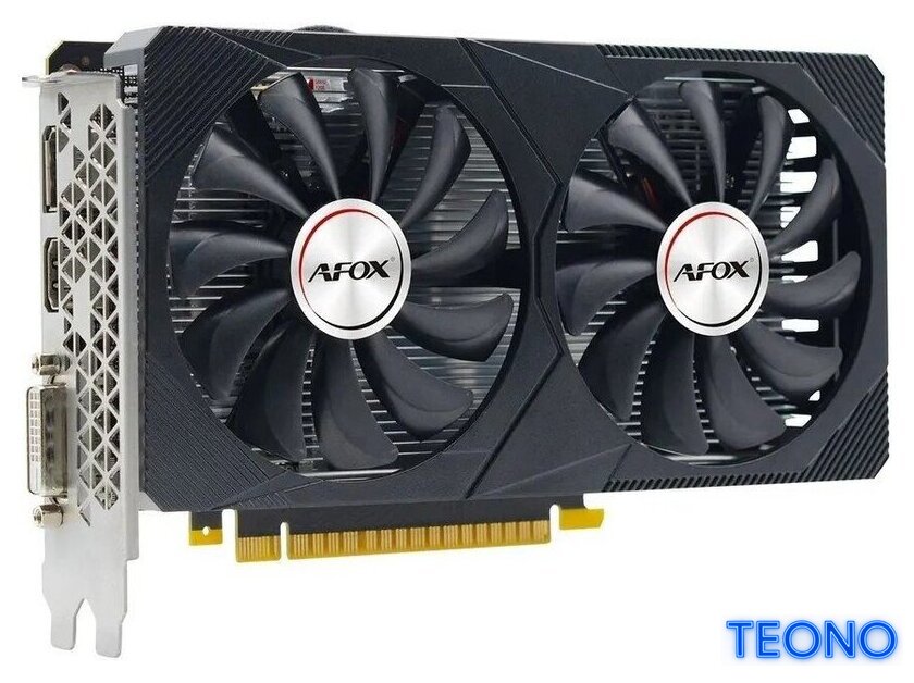 Видеокарта AFOX GeForce GTX 1650 4GB GDDR6 AF1650-4096D6H3-V6 - Изображение №2 — Интернет-магазин Teono.by