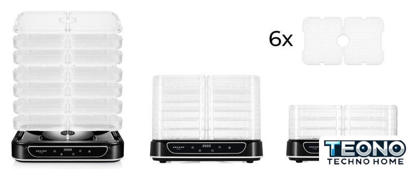 Сушилка для овощей и фруктов Mozano VitaDry 550 W - Изображение №3 — Интернет-магазин Teono.by