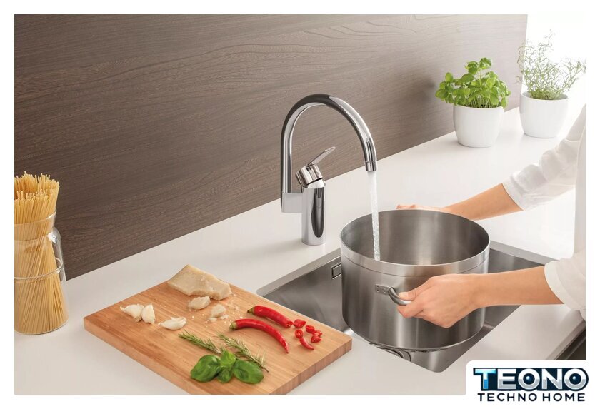 Смеситель Grohe Eurostyle Cosmopolitan 30221002 - Изображение №2 — Интернет-магазин Teono.by