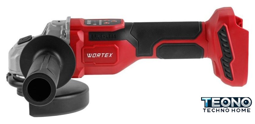 Угловая шлифмашина Wortex CAG 1812-2 SE SET 1334919 (с 1-им АКБ, кейс) - Изображение №3 — Интернет-магазин Teono.by