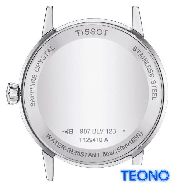 Наручные часы Tissot Classic Dream T129.410.11.013.00 - Изображение №3 — Интернет-магазин Teono.by