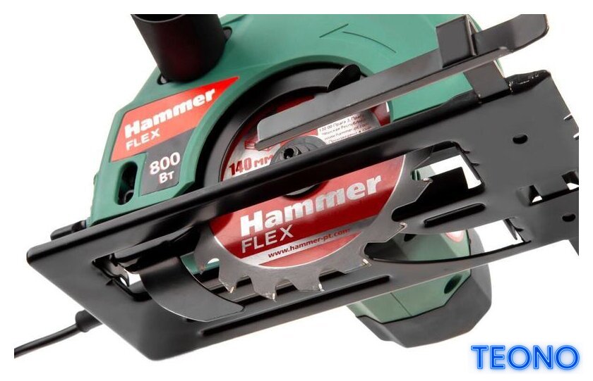 Дисковая (циркулярная) пила Hammer CRP800D Flex - Изображение №8 — Интернет-магазин Teono.by