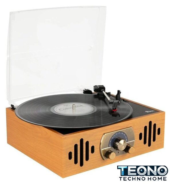 Виниловый проигрыватель Alive Audio Quattro Light Wood - Изображение №2 — Интернет-магазин Teono.by