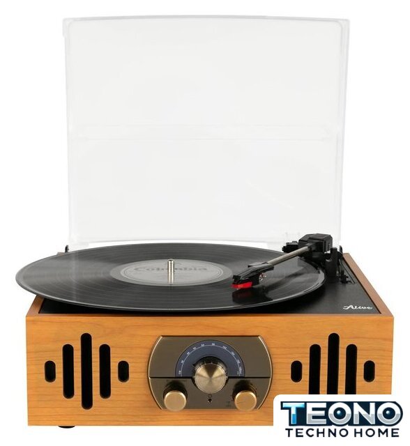 Виниловый проигрыватель Alive Audio Quattro Light Wood - Изображение №1 — Интернет-магазин Teono.by