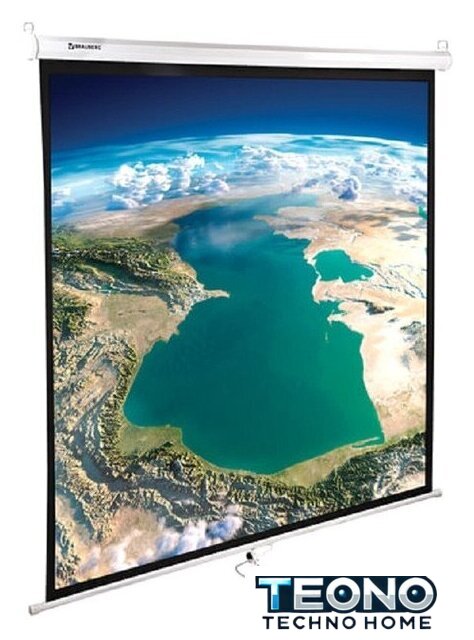 Проекционный экран BRAUBERG Wall 1:1 (180x180) 236726 - Изображение №1 — Интернет-магазин Teono.by