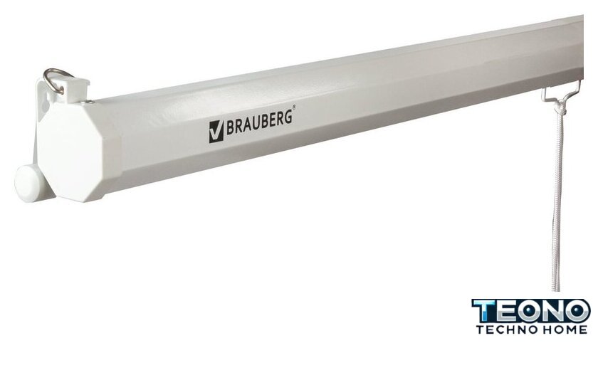Проекционный экран BRAUBERG Wall 1:1 (180x180) 236726 - Изображение №7 — Интернет-магазин Teono.by