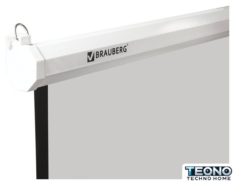 Проекционный экран BRAUBERG Wall 1:1 (180x180) 236726 - Изображение №4 — Интернет-магазин Teono.by