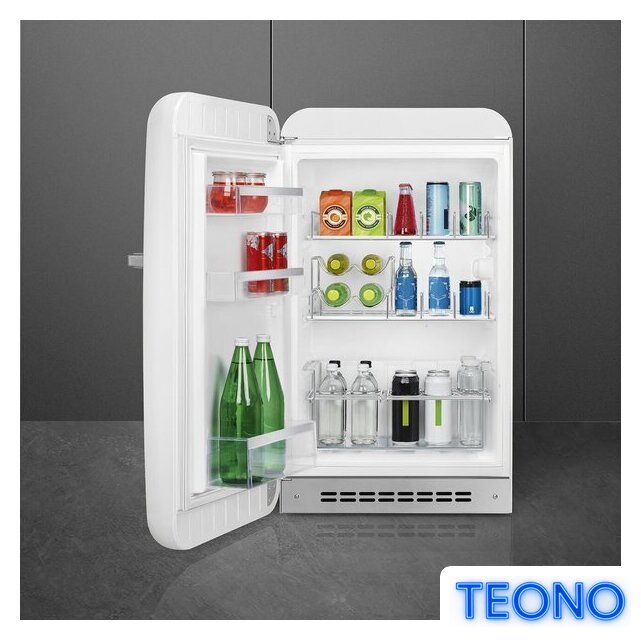 Однокамерный холодильник Smeg FAB10HLWH6 - Изображение №6 — Интернет-магазин Teono.by