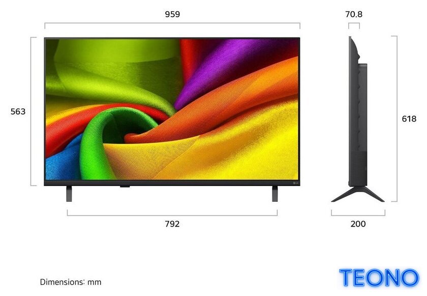Телевизор LG NANO 4K UHD AI NU90 43NU900B6LA - Изображение №5 — Интернет-магазин Teono.by