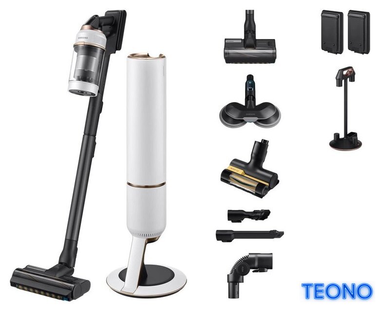 Пылесос Samsung Bespoke Jet Plus pro extra VS20B95973W - Изображение №1 — Интернет-магазин Teono.by