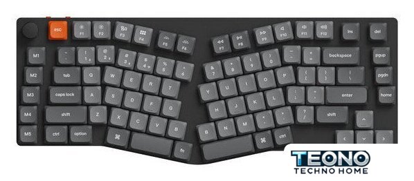 Клавиатура Keychron K15 Max RGB K15M-B1 (Gateron Low Profile Red 2.0, нет кириллицы) - Изображение №1 — Интернет-магазин Teono.by