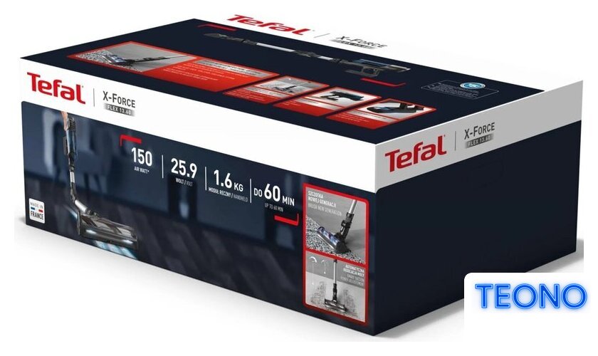 Пылесос Tefal X-Force Flex 12.60 Neo TY9LC1WO - Изображение №14 — Интернет-магазин Teono.by