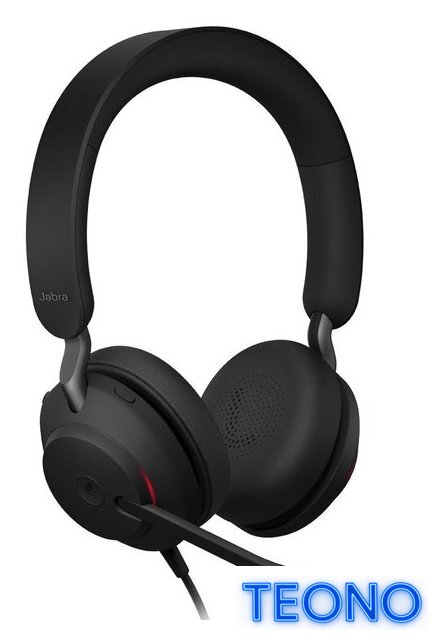 Офисная гарнитура Jabra Evolve2 40 SE MS Stereo USB-C/A - Изображение №3 — Интернет-магазин Teono.by