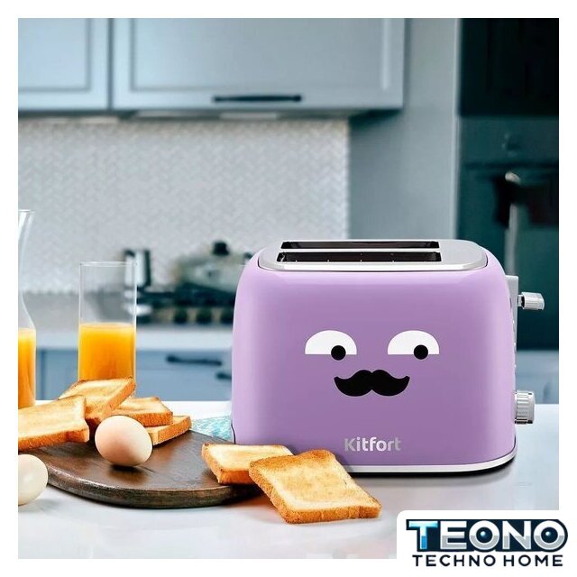 Тостер Kitfort KT-6218-3 - Изображение №2 — Интернет-магазин Teono.by