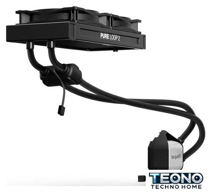 Система жидкостного охлаждения для процессора be quiet! Pure Loop 2 280mm BW018 - Изображение №2 — Интернет-магазин Teono.by
