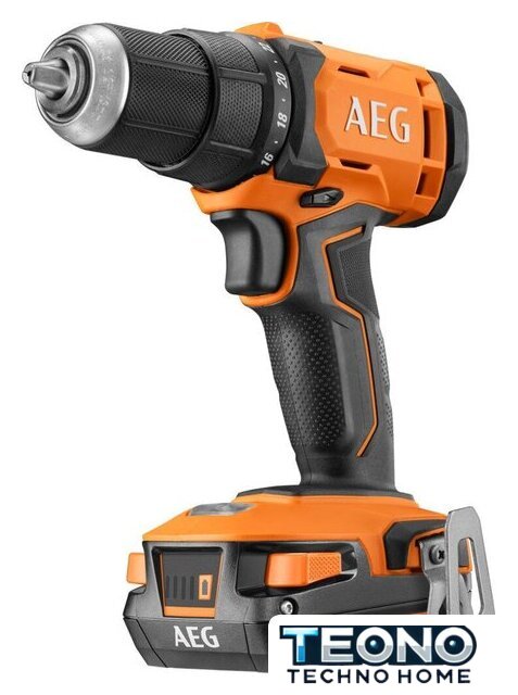 Дрель-шуруповерт AEG Powertools BS18G4-201C 4935499174 (с 1-им АКБ) - Изображение №1 — Интернет-магазин Teono.by