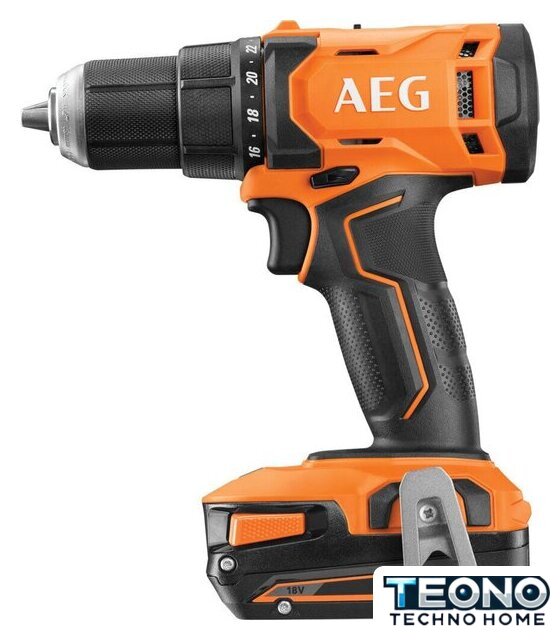 Дрель-шуруповерт AEG Powertools BS18G4-201C 4935499174 (с 1-им АКБ) - Изображение №2 — Интернет-магазин Teono.by