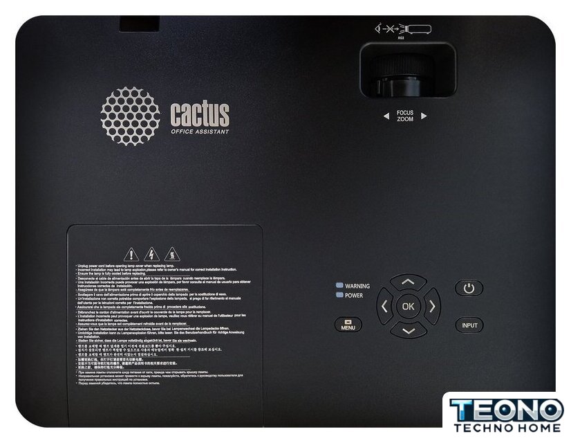 Проектор CACTUS CS-S2.B - Изображение №6 — Интернет-магазин Teono.by