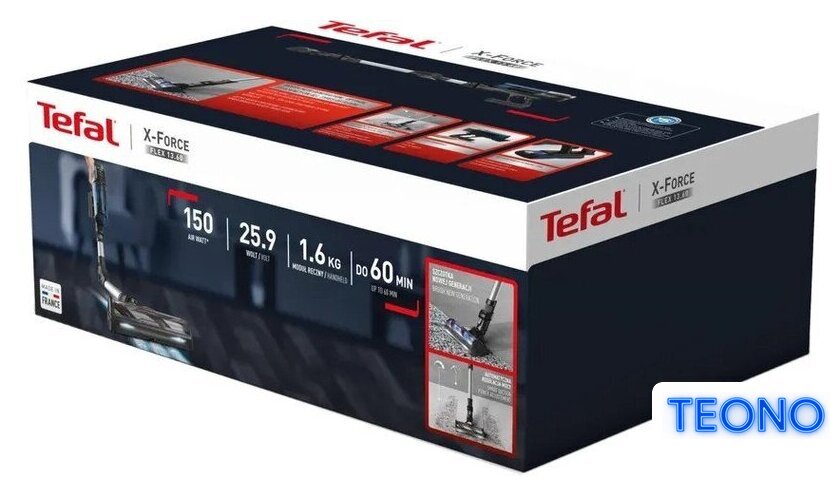 Пылесос Tefal X-Force Flex 12.60 Neo TY9L42WO - Изображение №13 — Интернет-магазин Teono.by
