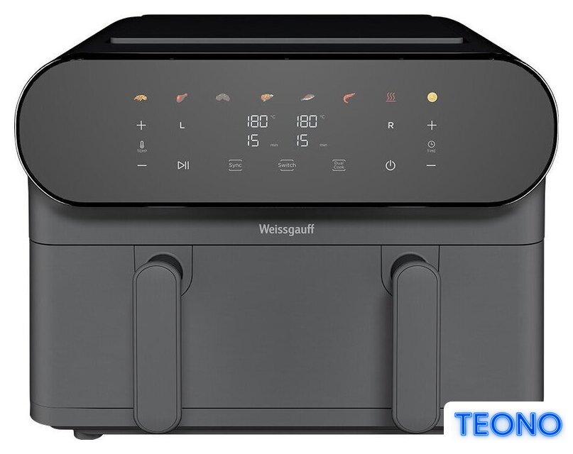 Аэрогриль (аэрофритюрница) Weissgauff WAF 910 DS FryChef - Изображение №1 — Интернет-магазин Teono.by