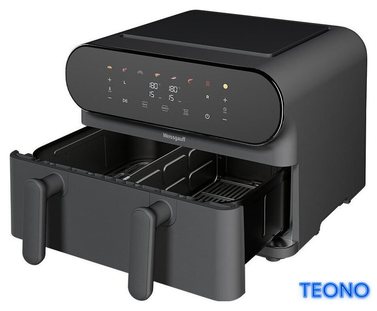 Аэрогриль (аэрофритюрница) Weissgauff WAF 910 DS FryChef - Изображение №33 — Интернет-магазин Teono.by