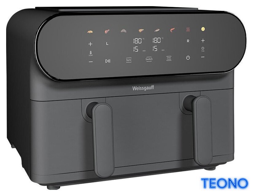 Аэрогриль (аэрофритюрница) Weissgauff WAF 910 DS FryChef - Изображение №29 — Интернет-магазин Teono.by