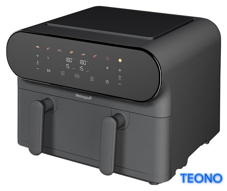 Аэрогриль (аэрофритюрница) Weissgauff WAF 910 DS FryChef - Изображение №25 — Интернет-магазин Teono.by