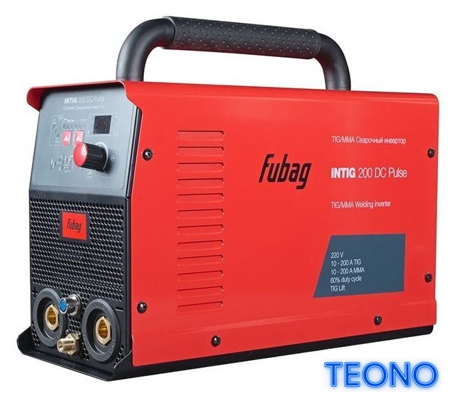 Сварочный инвертор Fubag INTIG 200 DC Pulse 31411.1 (с горелкой) - Изображение №1 — Интернет-магазин Teono.by