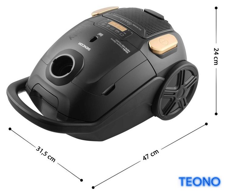 Пылесос Sencor SVC 8330BK - Изображение №3 — Интернет-магазин Teono.by
