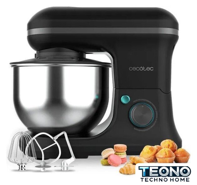 Планетарный миксер Cecotec Merengue 5L 1200 Black 4380 - Изображение №3 — Интернет-магазин Teono.by