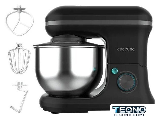 Планетарный миксер Cecotec Merengue 5L 1200 Black 4380 - Изображение №1 — Интернет-магазин Teono.by