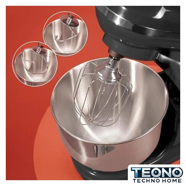 Планетарный миксер Cecotec Merengue 5L 1200 Black 4380 - Изображение №7 — Интернет-магазин Teono.by
