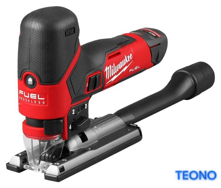 Электролобзик Milwaukee M12 FJS-422X Fuel 4933500575 (с 2-мя АКБ, кейс) - Изображение №3 — Интернет-магазин Teono.by