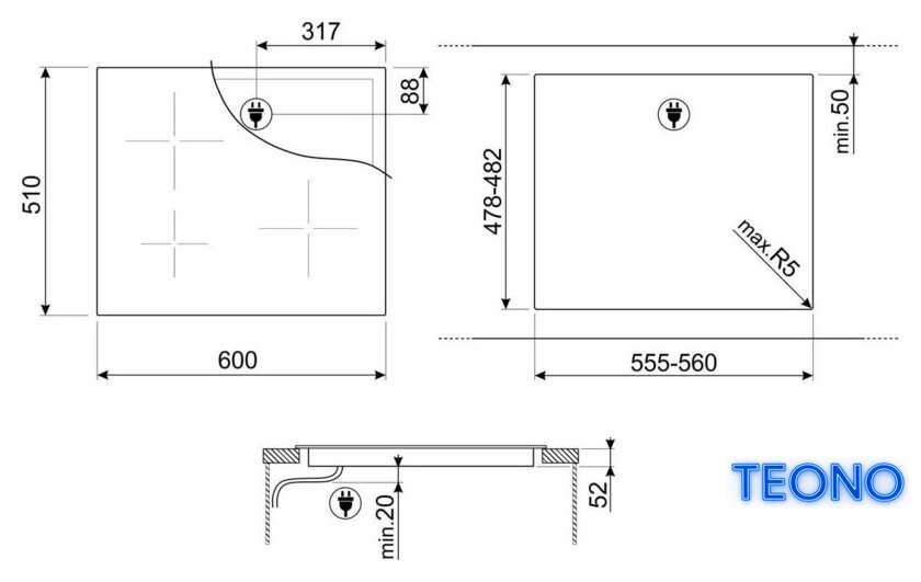 Варочная панель Smeg SI2641D - Изображение №7 — Интернет-магазин Teono.by