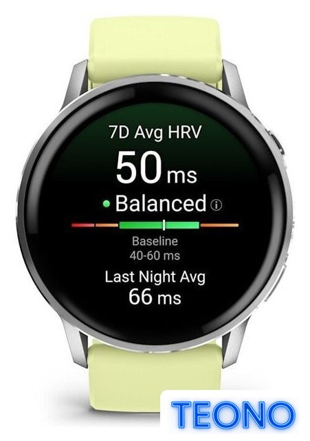 Умные часы Garmin Venu 4 45 мм (серебристый/желтый) - Изображение №3 — Интернет-магазин Teono.by