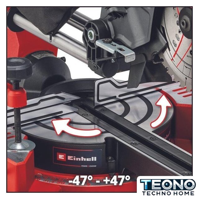 Торцовочная пила Einhell TE-SM 36/8 L Li-Solo 4300882 (без АКБ) - Изображение №11 — Интернет-магазин Teono.by