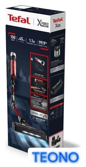 Пылесос Tefal X-Force Flex 9.60 Animal TY2079WO - Изображение №16 — Интернет-магазин Teono.by
