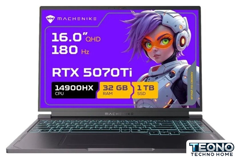 Игровой ноутбук Machenike L16 Saturn 9 JJ00GU00HRU - Изображение №1 — Интернет-магазин Teono.by